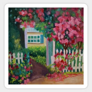 Arbor of Delights by MarcyBrennanArt Sticker